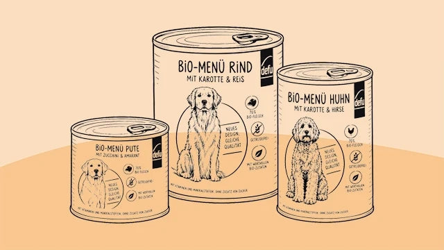 Bio-Nassfutter Hund