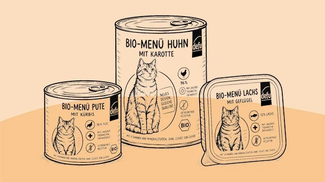 Bio-Nassfutter Katze