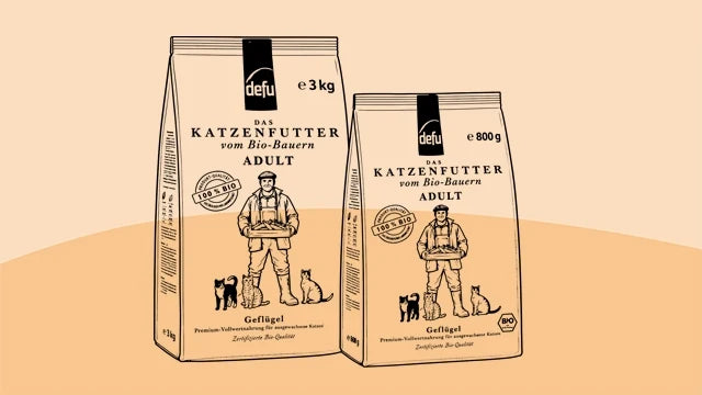 Bio-Trockenfutter Katze