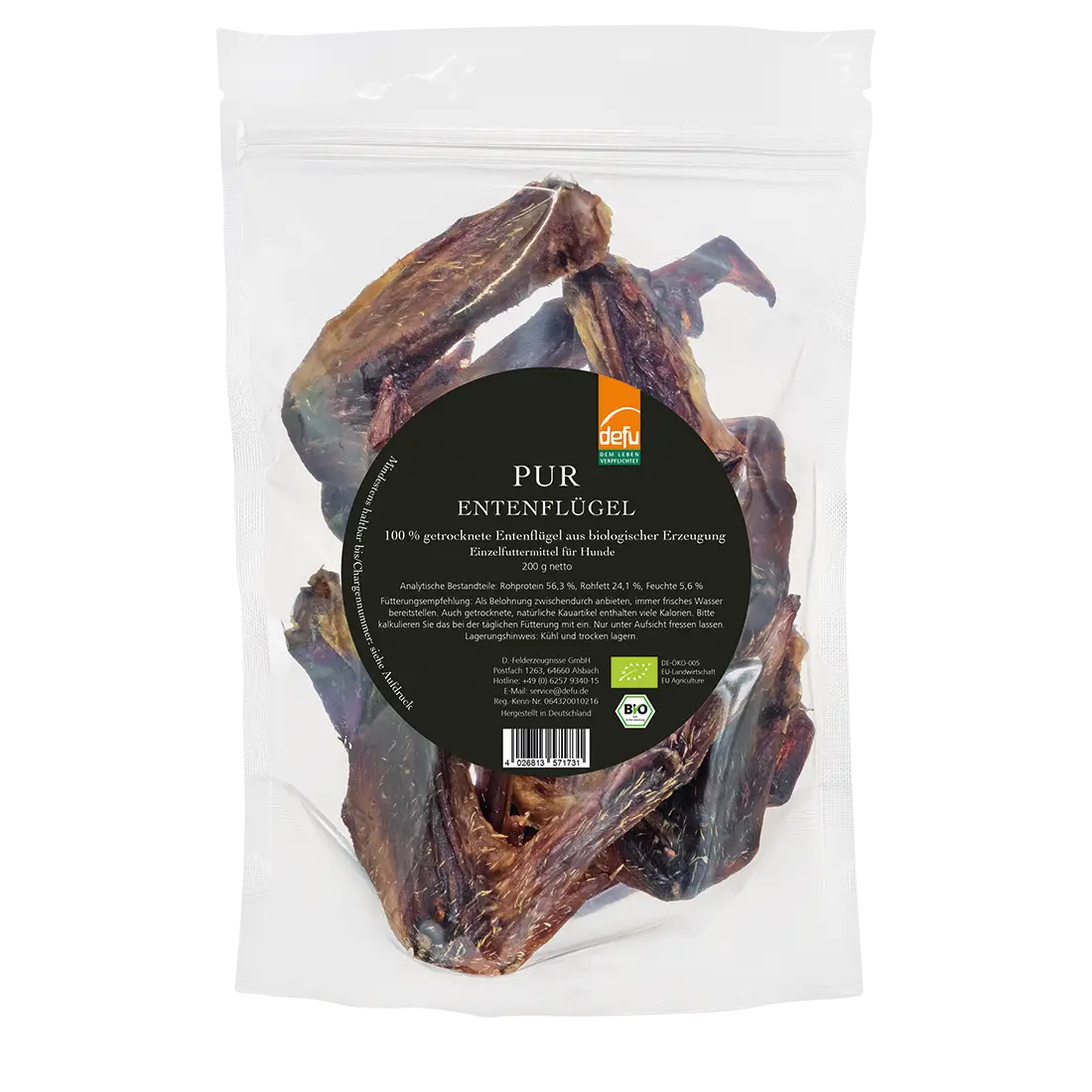 Pur Bio-Entenflügel