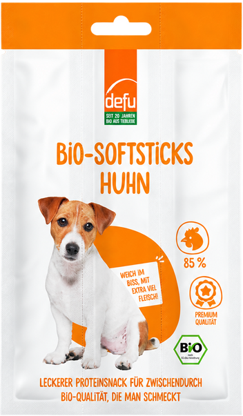 Hund Bio-Softsticks Huhn