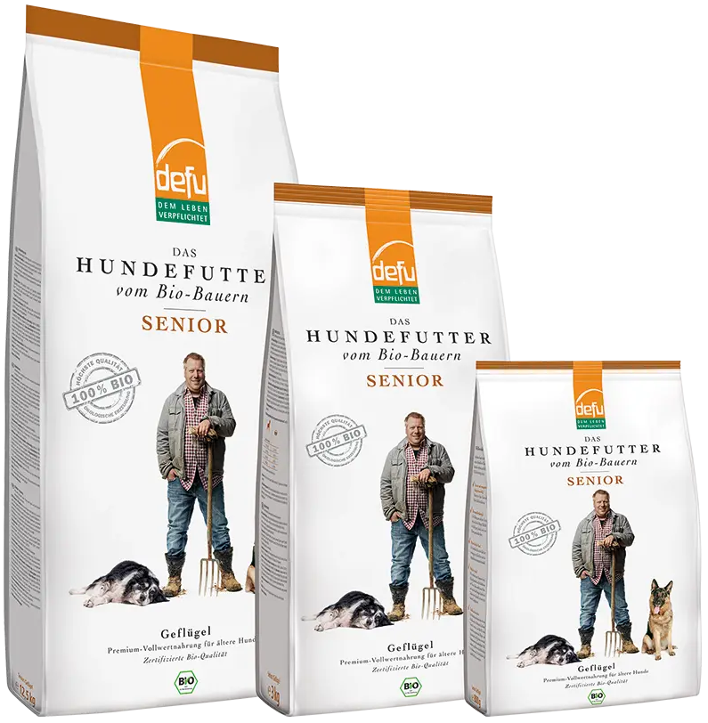 Hund Senior Geflügel