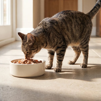 Katze Bio-Menü Ente mit Kürbis