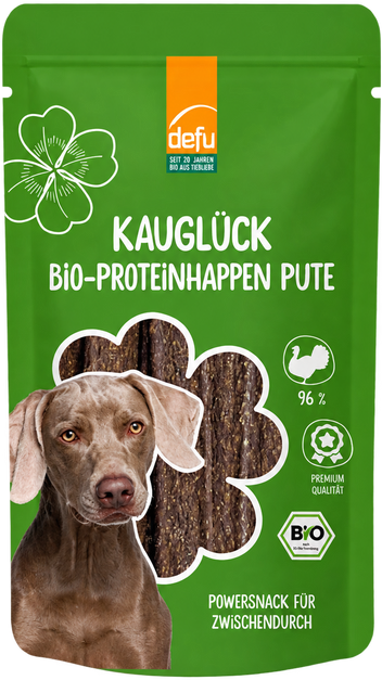Kauglück Bio-Proteinhappen Pute
