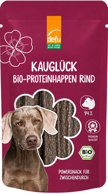 Kauglück Bio-Proteinhappen Rind