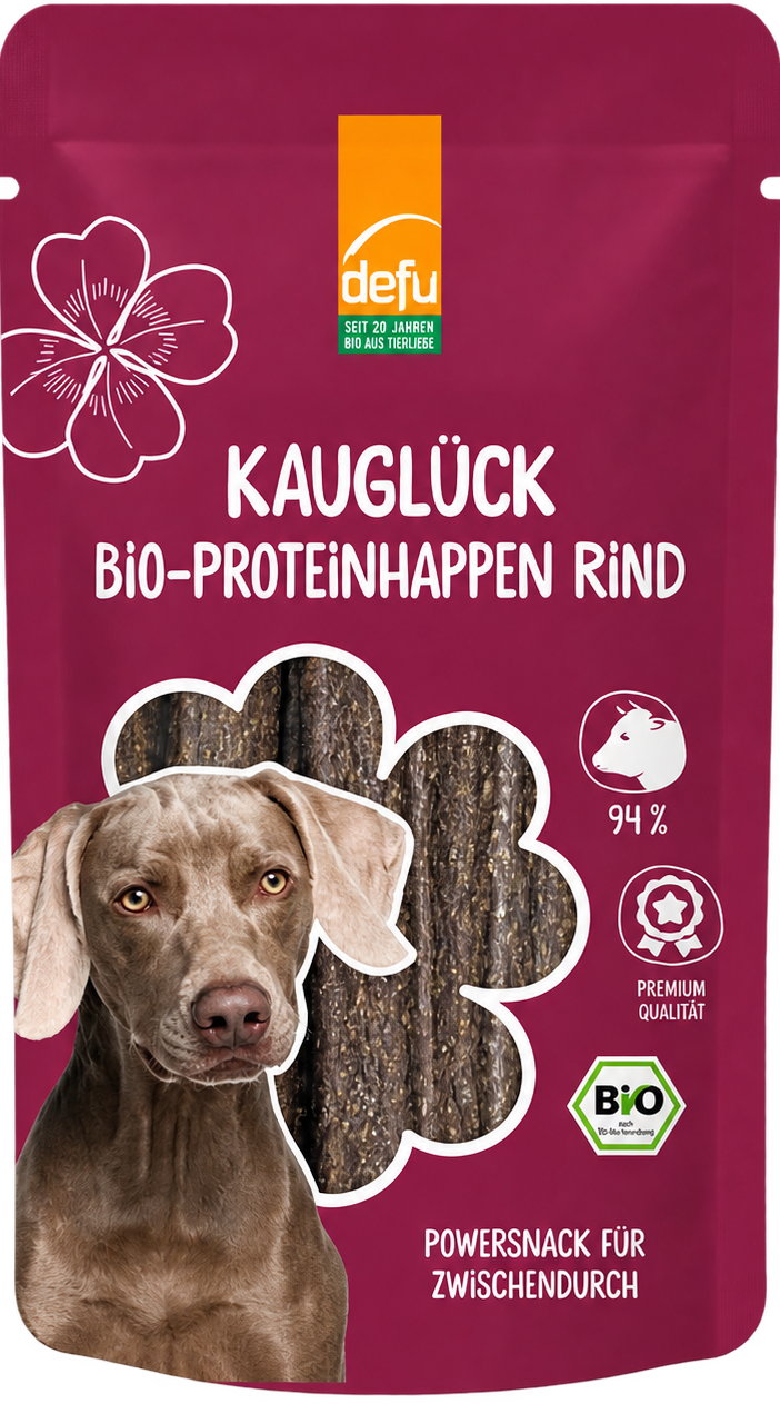 Kauglück Bio-Proteinhappen Rind