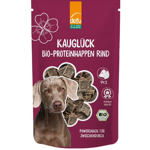 Kauglück Bio-Proteinhappen Rind
