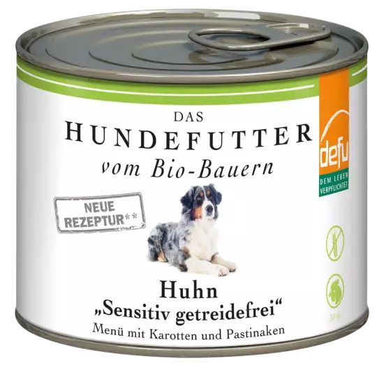 Hund: Huhn "Sensitiv getreidefrei" - 200 g - Probe