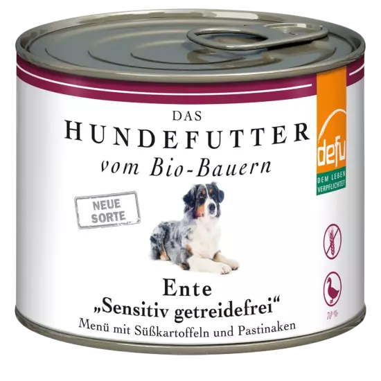 Hund: Ente "Sensitiv getreidefrei" 200 g - Probe
