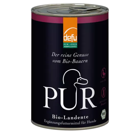 Hund: PUR Bio-Landente - 400 g - Probe