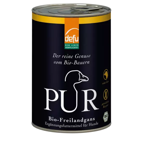 Hund: PUR Bio-Freilandgans - 400 g - Probe