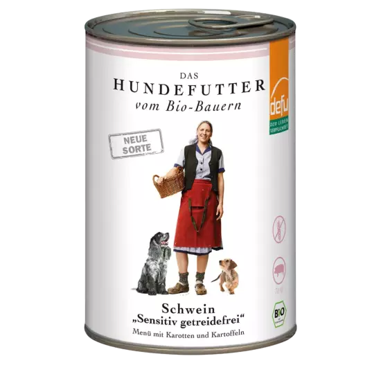 Hund: Schwein "Sensitiv getreidefrei" 410 g
