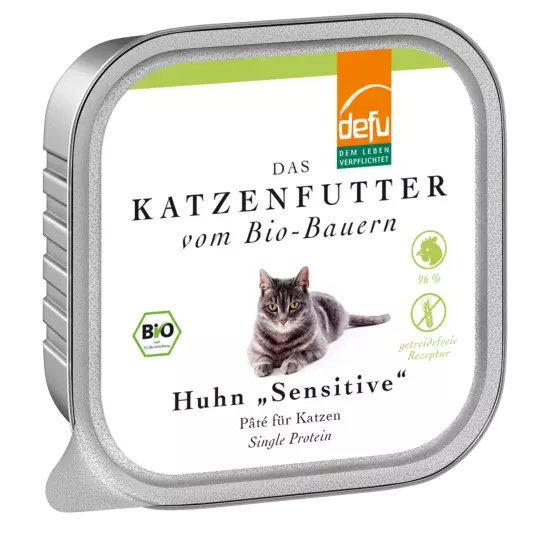 Katze: Huhn "Sensitive" Pâté - 100 g - Probe