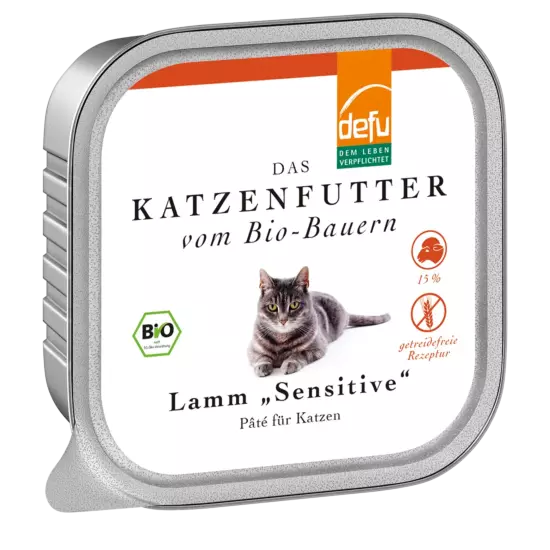 Katze: Lamm "Sensitive" Pâté - 100 g - Probe