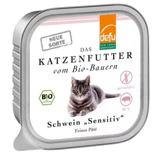 Katze: Schwein "Sensitiv" - 100 g - Probe
