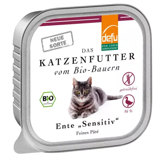 Katze: Ente "Sensitiv" - 100 g - Probe