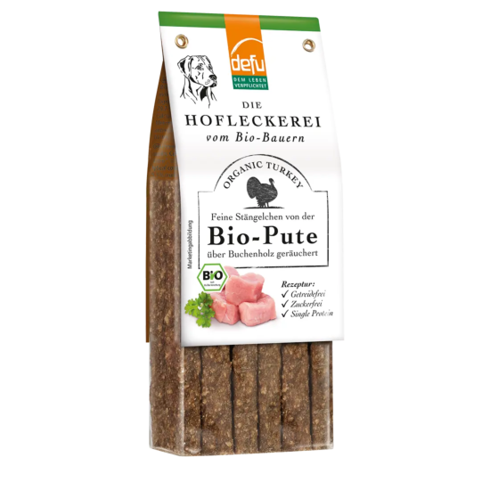 Hund: Hofleckerei - Feine Stängelchen von der Bio-Pute