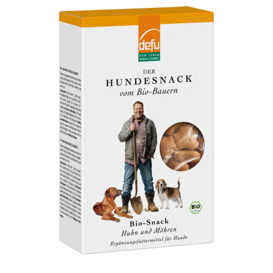Hund: Bio-Snack Huhn & Möhren