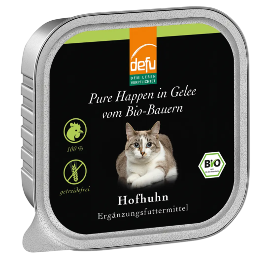 Katze: Hofhuhn - Pure Happen in Gelee