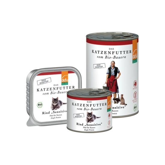 Katze: Rind "Sensitive" Pâté