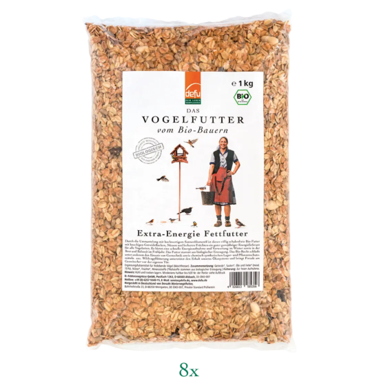 Bio-Fettfutter 8 x 1 kg 