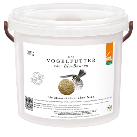 Bio-Meisenknödel ohne Netz 25 St. im Eimer