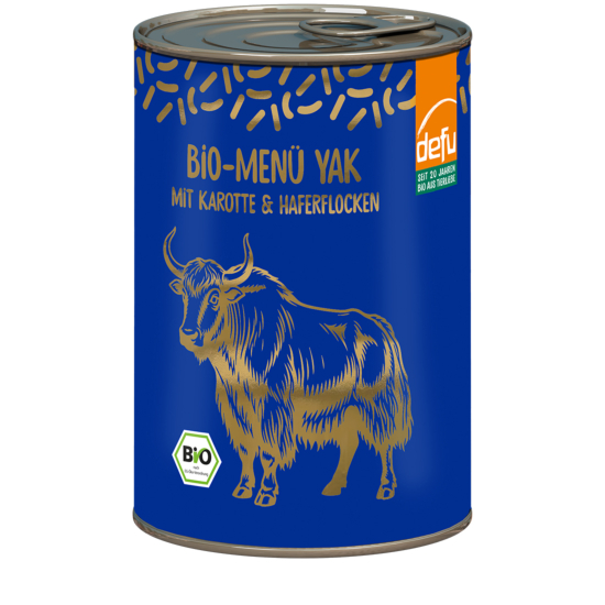 Hund: Bio-Menü Yak Karotte & Haferflocken