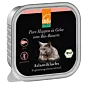 Katze: Bio-Atlantiklachs - Pure Happen in Gelee - 100 g - Probe
