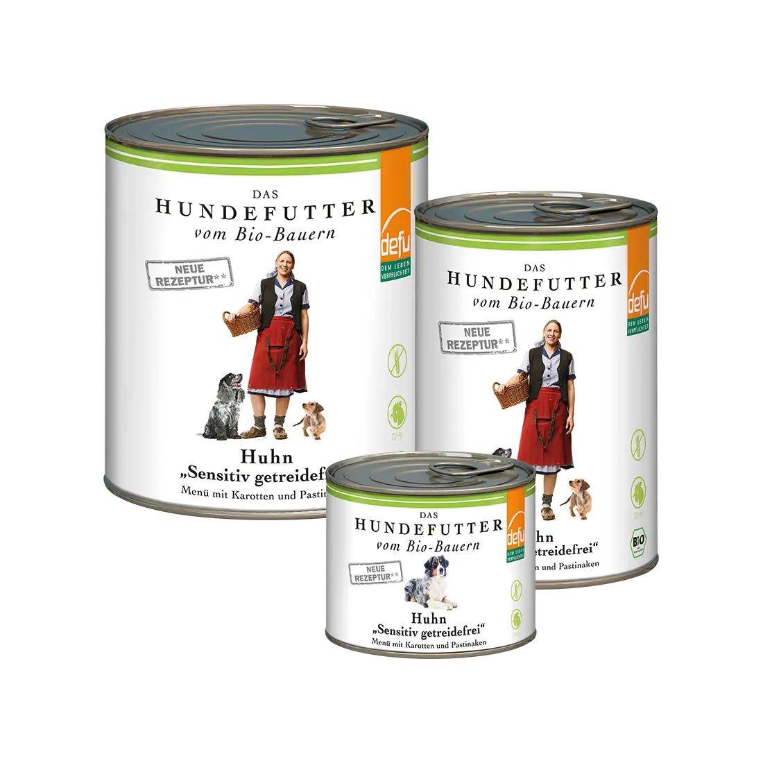defu Bio Hundefutter Bio-Huhn "High Sensitive" (getreidefrei)